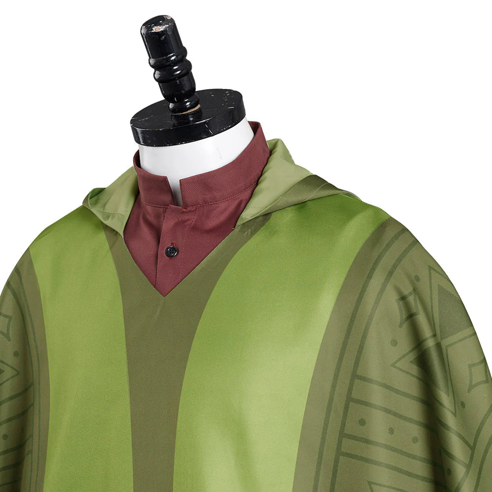 Bruno Madrigal Encanto Cosplay Cloak Costume Set