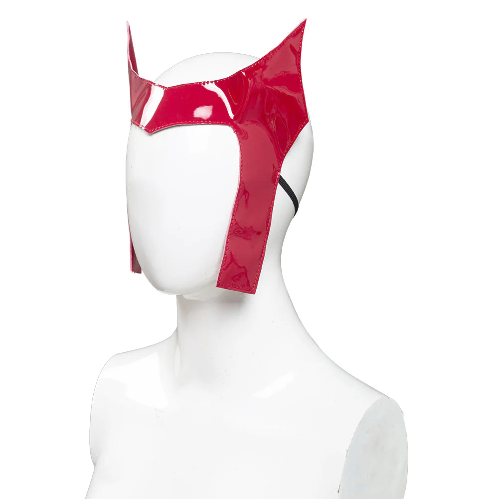Wanda Vision Scarlet Witch Women’s Jumpsuit Cosplay Costume – Halloween Outfit