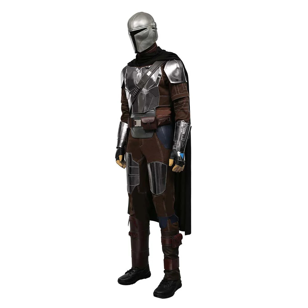 The Mandalorian Season 2 Din Djarin Cosplay Costume Set – Unisex Halloween Outfit