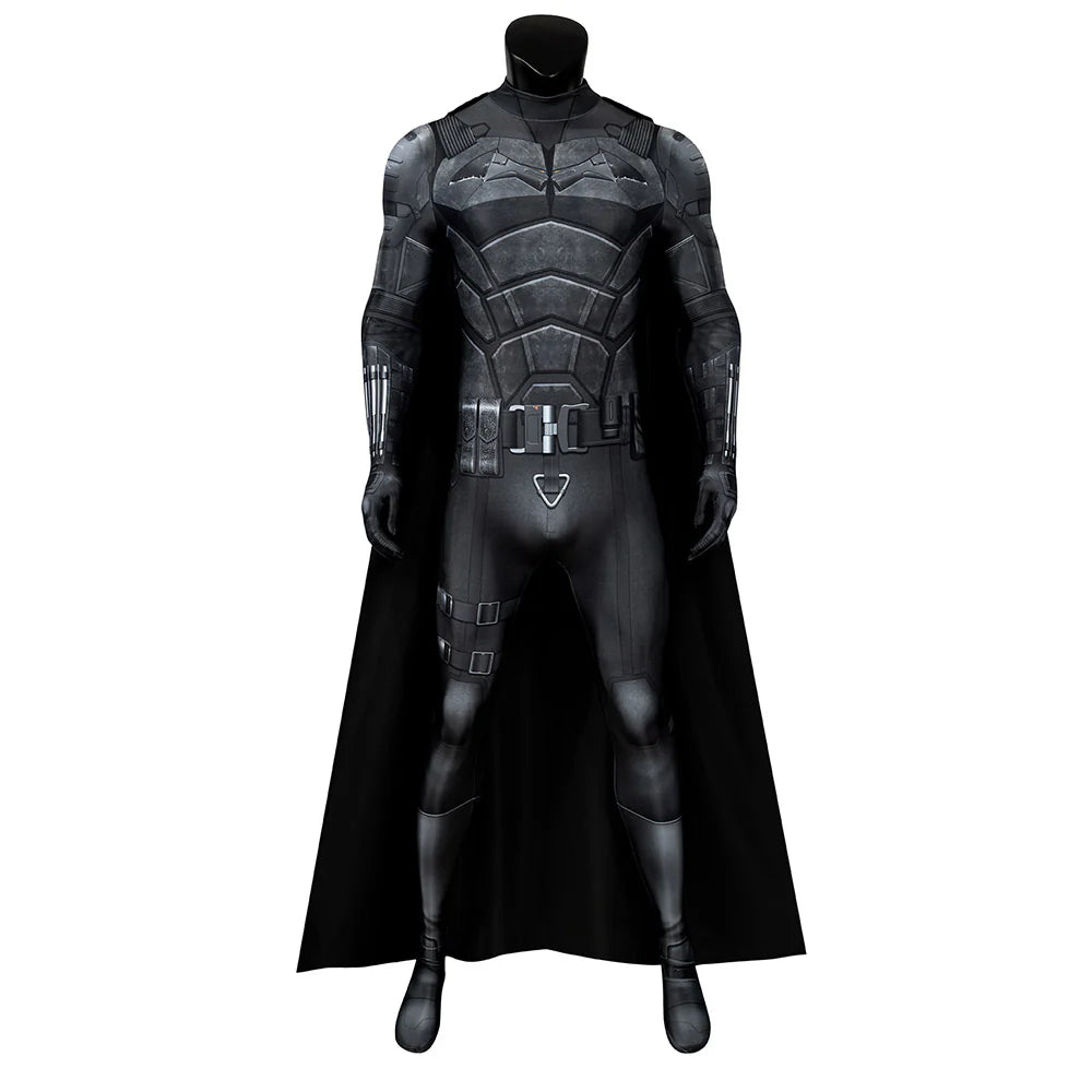 Batman Bruce Wayne Cosplay Costume Jumpsuit for Adults