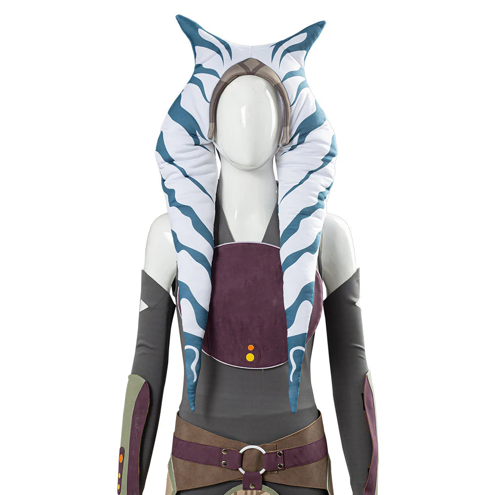Rebels Ahsoka Tano Cosplay Costume Dress for Women