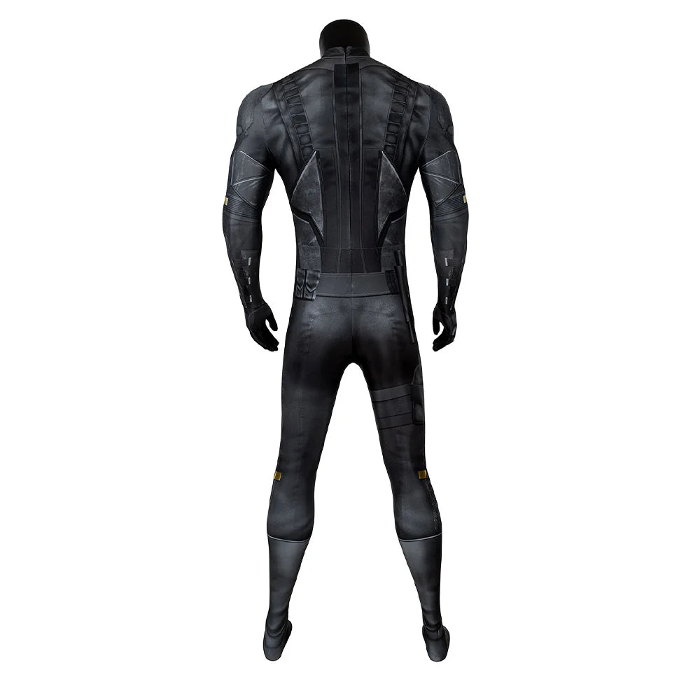 Batman Bruce Wayne Cosplay Costume Jumpsuit for Adults
