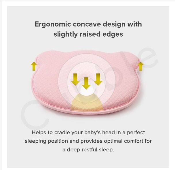 Vestoys | Newborn Memory Foam Baby Head Pillow