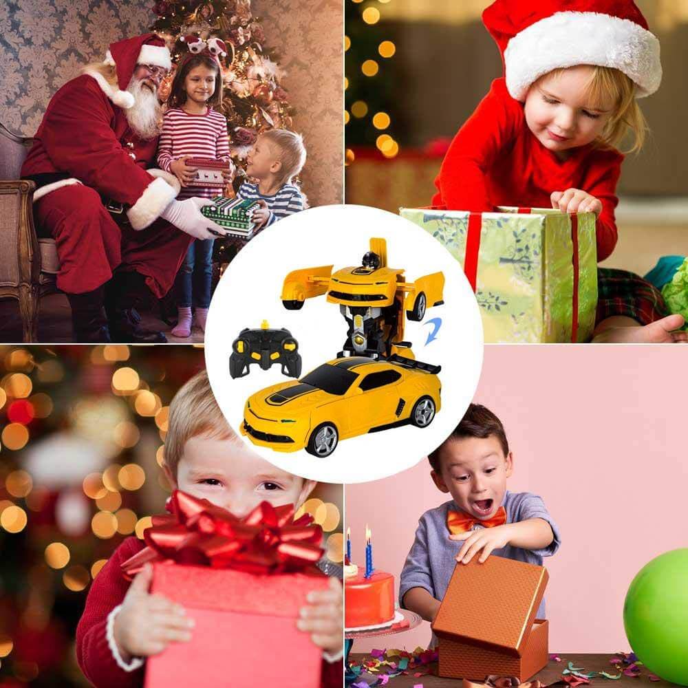 Transforming Remote Control Robot Car for Kids | Gesture Control