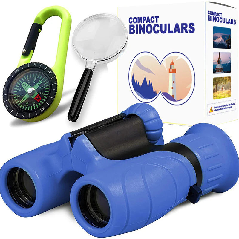 Kids Binoculars for Outdoor Adventures | 8x21 Shockproof Design