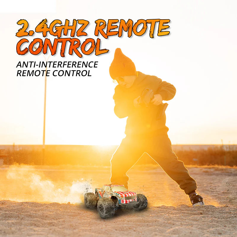 High-Speed Remote Control Off-Road Monster Truck | 1:20 Scale