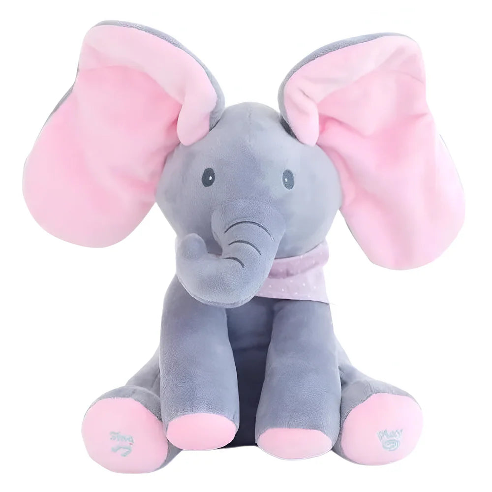 Musical Plush Elephant Toy for Babies | Soothing Interactive Toy