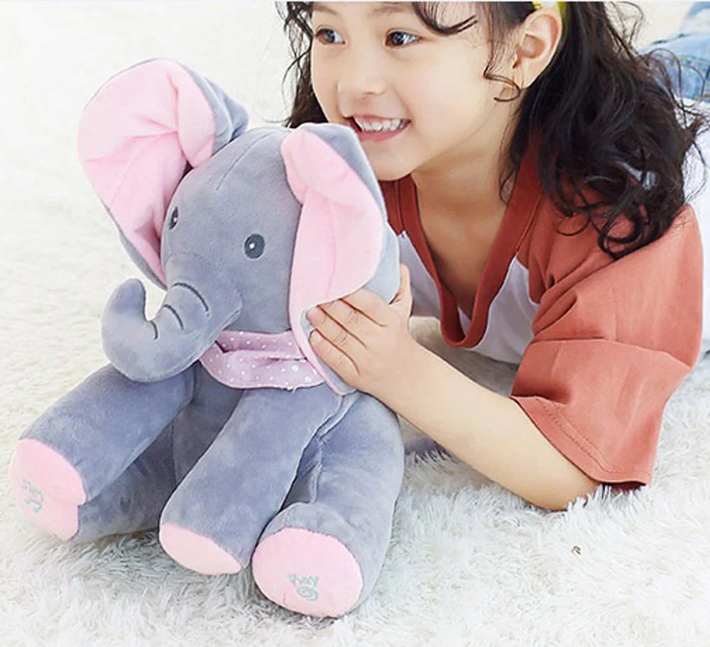 Musical Plush Elephant Toy for Babies | Soothing Interactive Toy