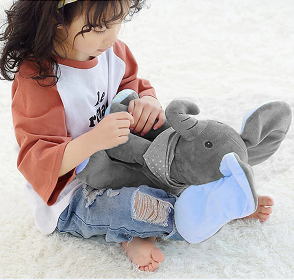 Musical Plush Elephant Toy for Babies | Soothing Interactive Toy