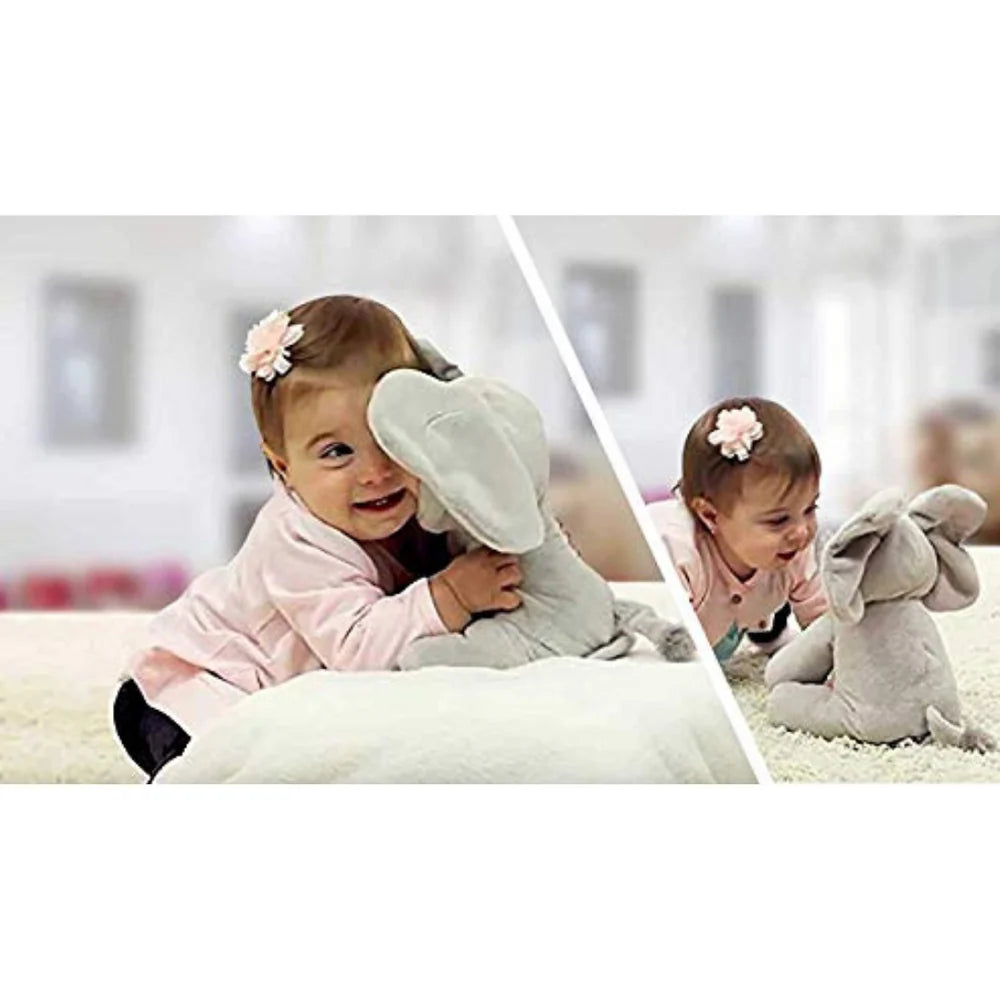 Musical Plush Elephant Toy for Babies | Soothing Interactive Toy
