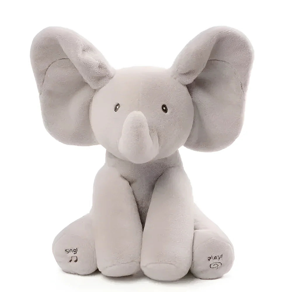 Musical Plush Elephant Toy for Babies | Soothing Interactive Toy
