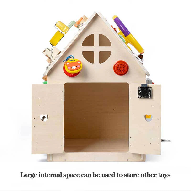 Wooden Kids Activity Learning Play Centre | Montessori Toy Hub