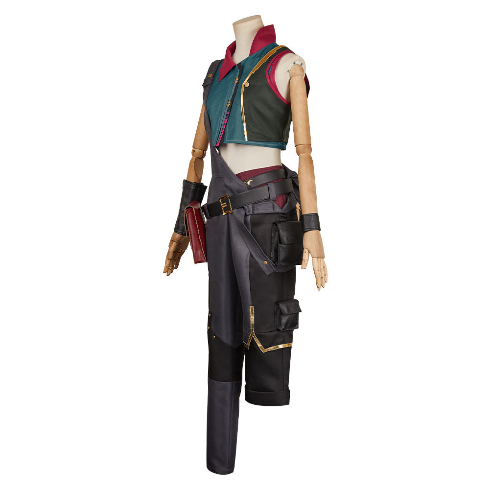 Jinx Cosplay Costume – Arcane League of Legends Halloween Outfit