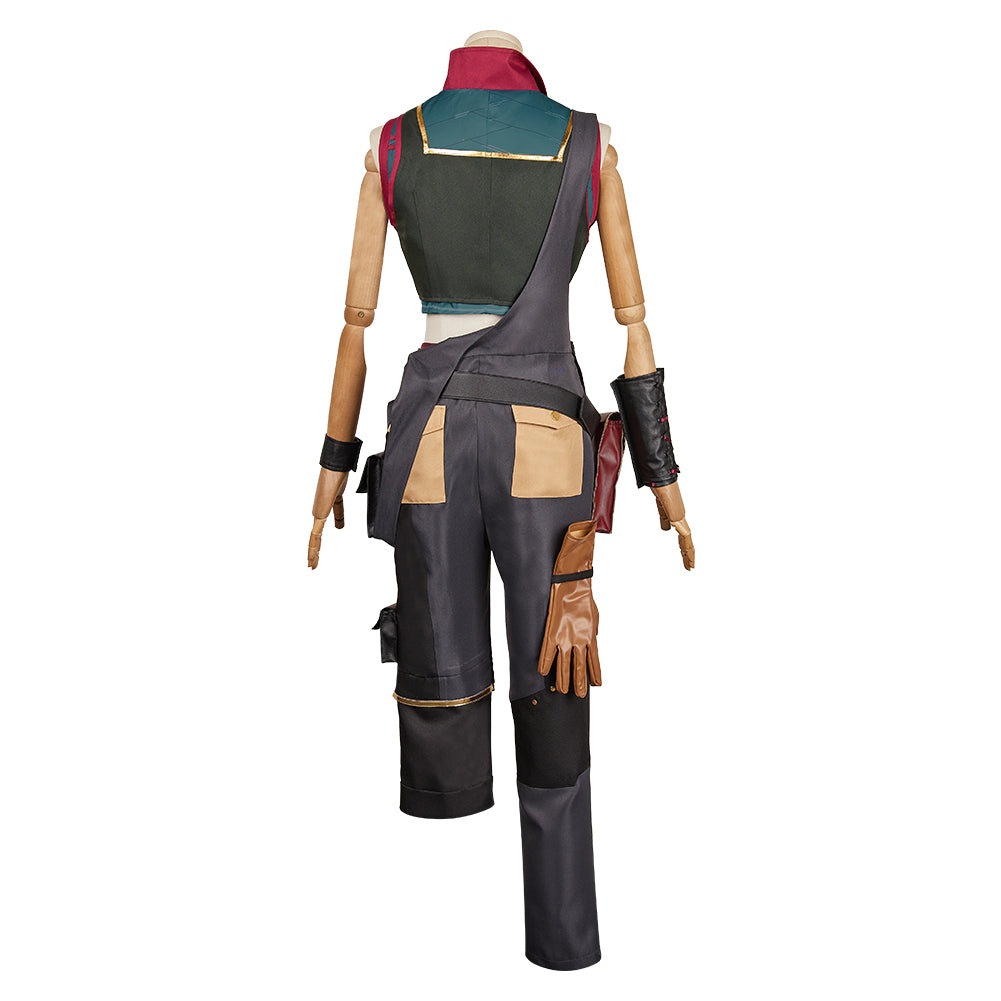 Jinx Cosplay Costume – Arcane League of Legends Halloween Outfit