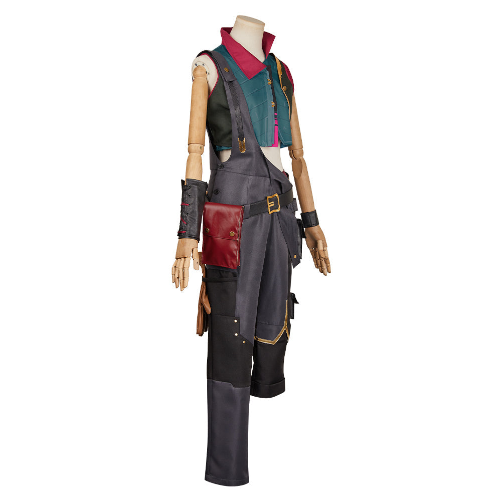 Jinx Cosplay Costume – Arcane League of Legends Halloween Outfit