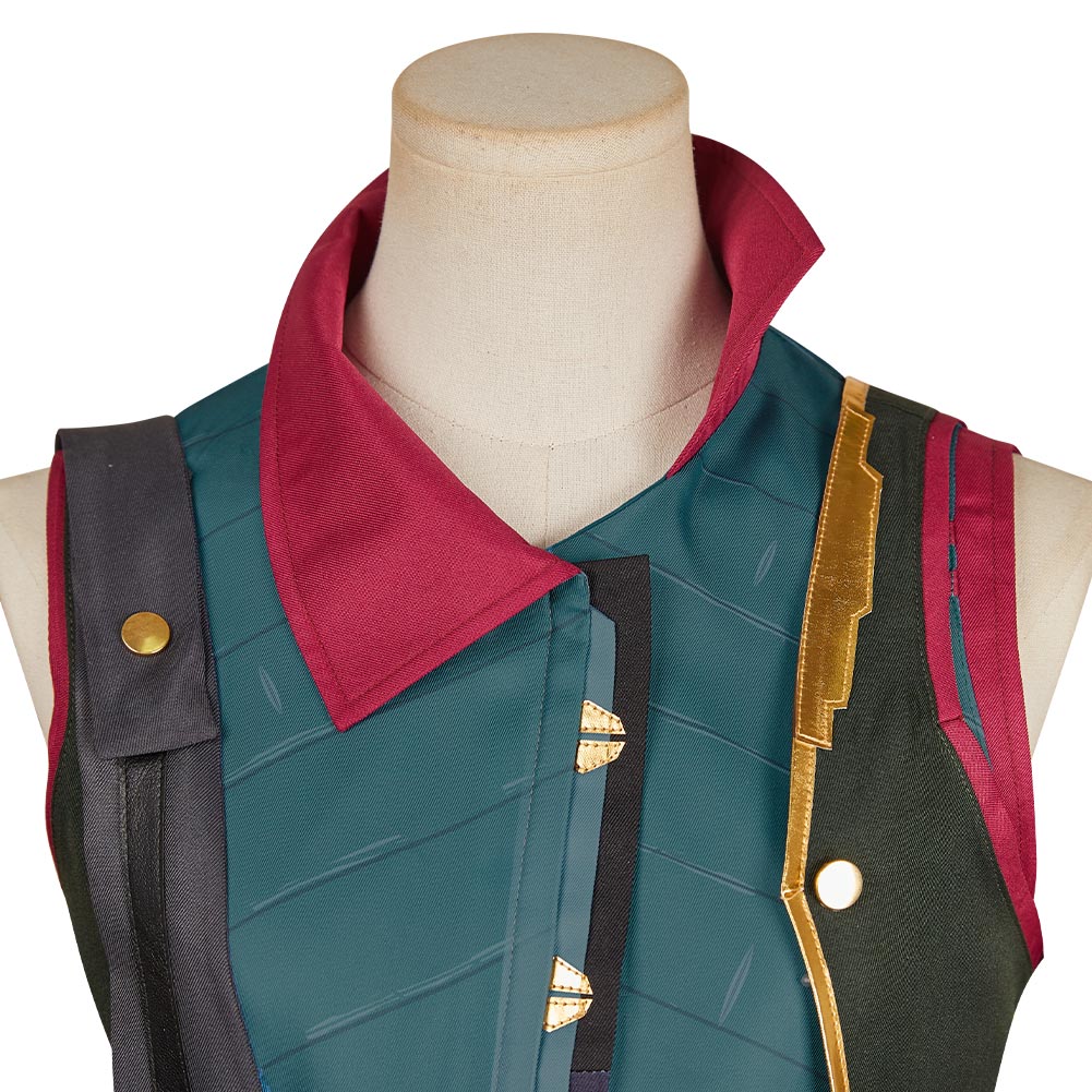 Jinx Cosplay Costume – Arcane League of Legends Halloween Outfit
