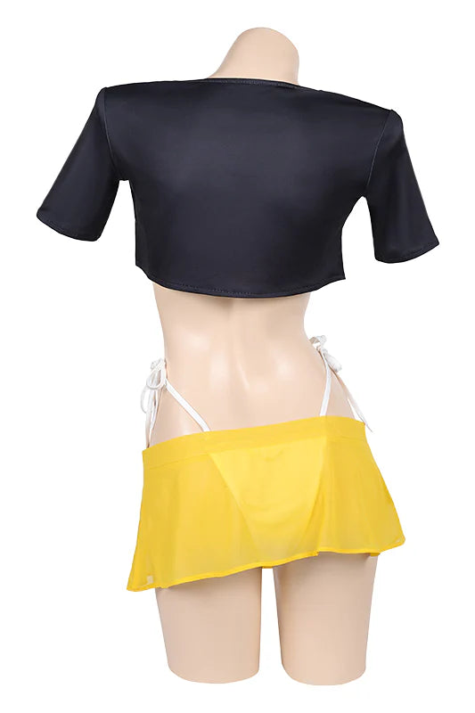 K-Pop Demon Hunters Mira Cosplay Costume – Women’s Sexy Halloween Outfit with Skirt