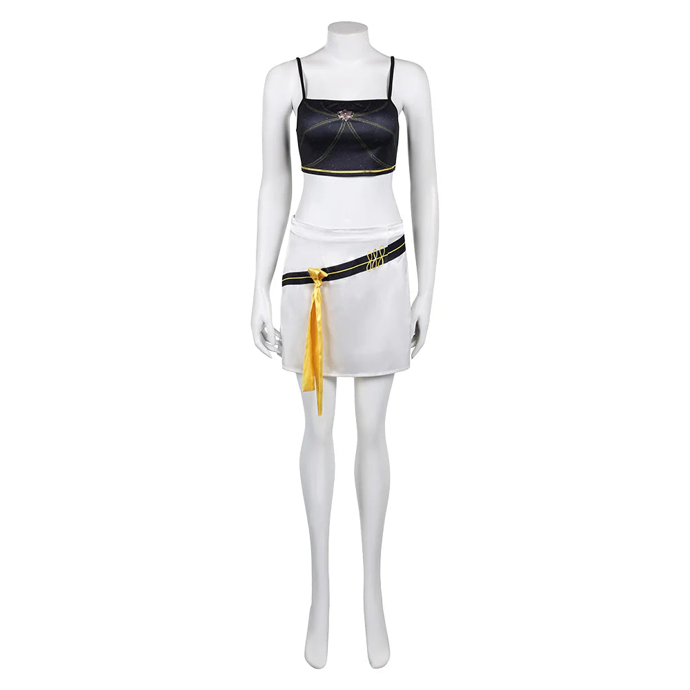 Kids K-POP Demon Hunters Mira Black Cosplay Costume Set – Halloween Outfit