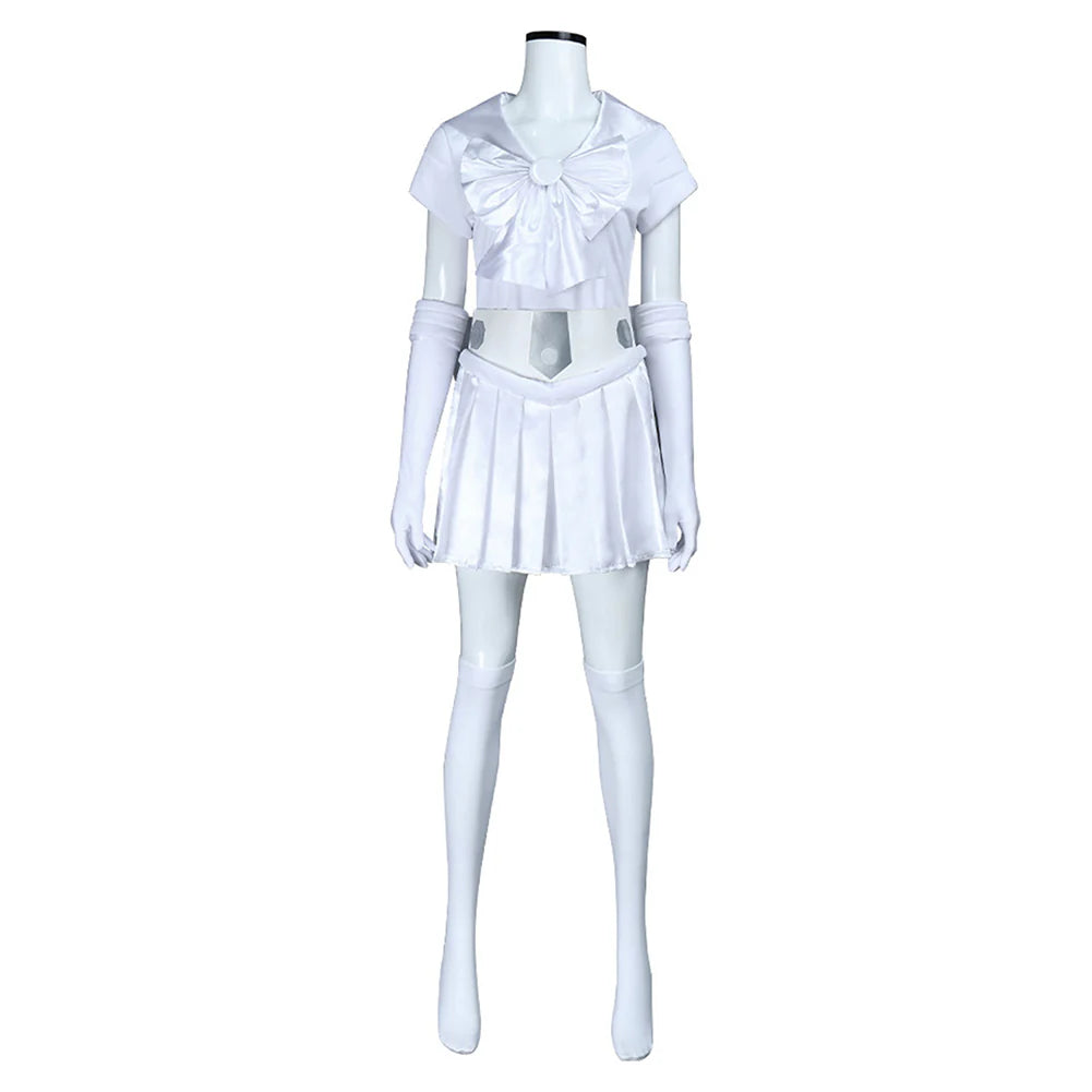 Women’s Leia Cosplay Costume Dress with Belt – Halloween Outfit