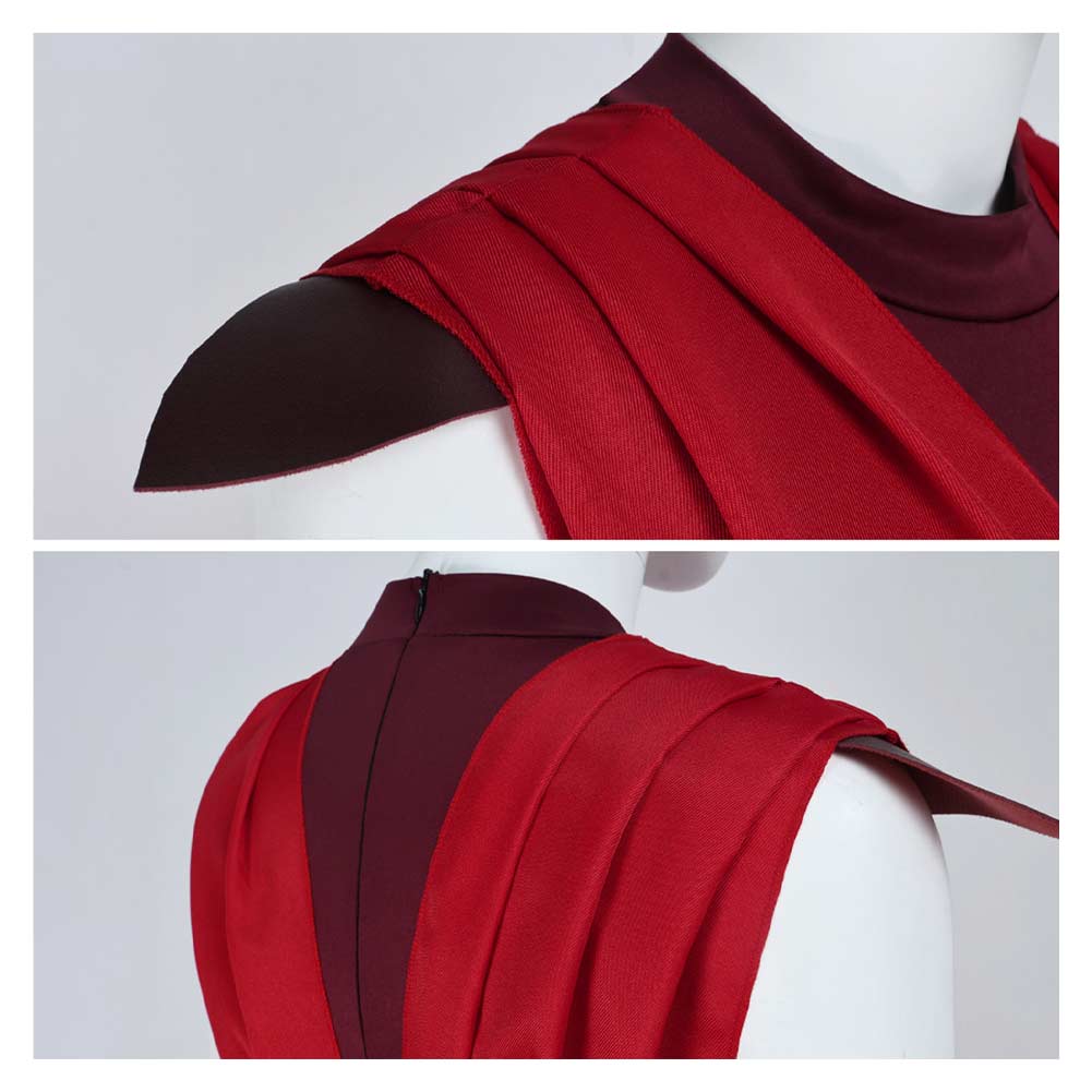 Nightsisters Red Cosplay Costume Jumpsuit Set – Women’s Halloween Outfit