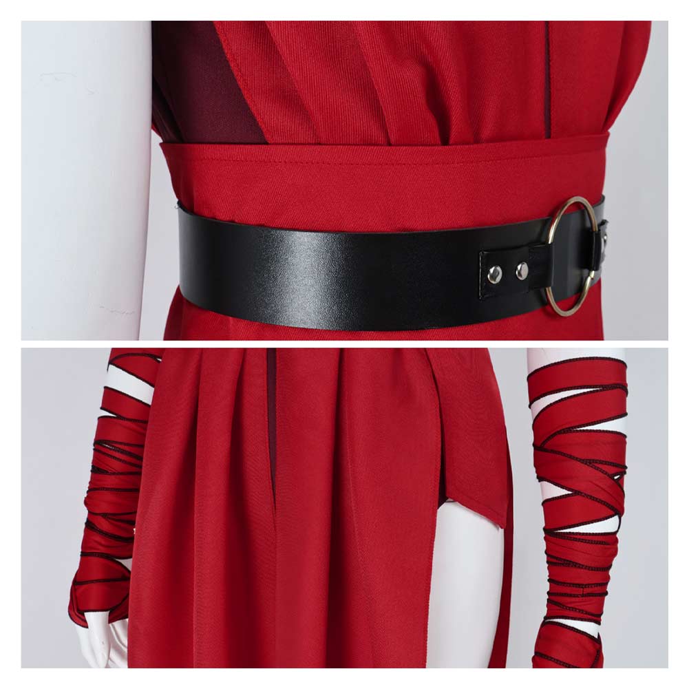 Nightsisters Red Cosplay Costume Jumpsuit Set – Women’s Halloween Outfit