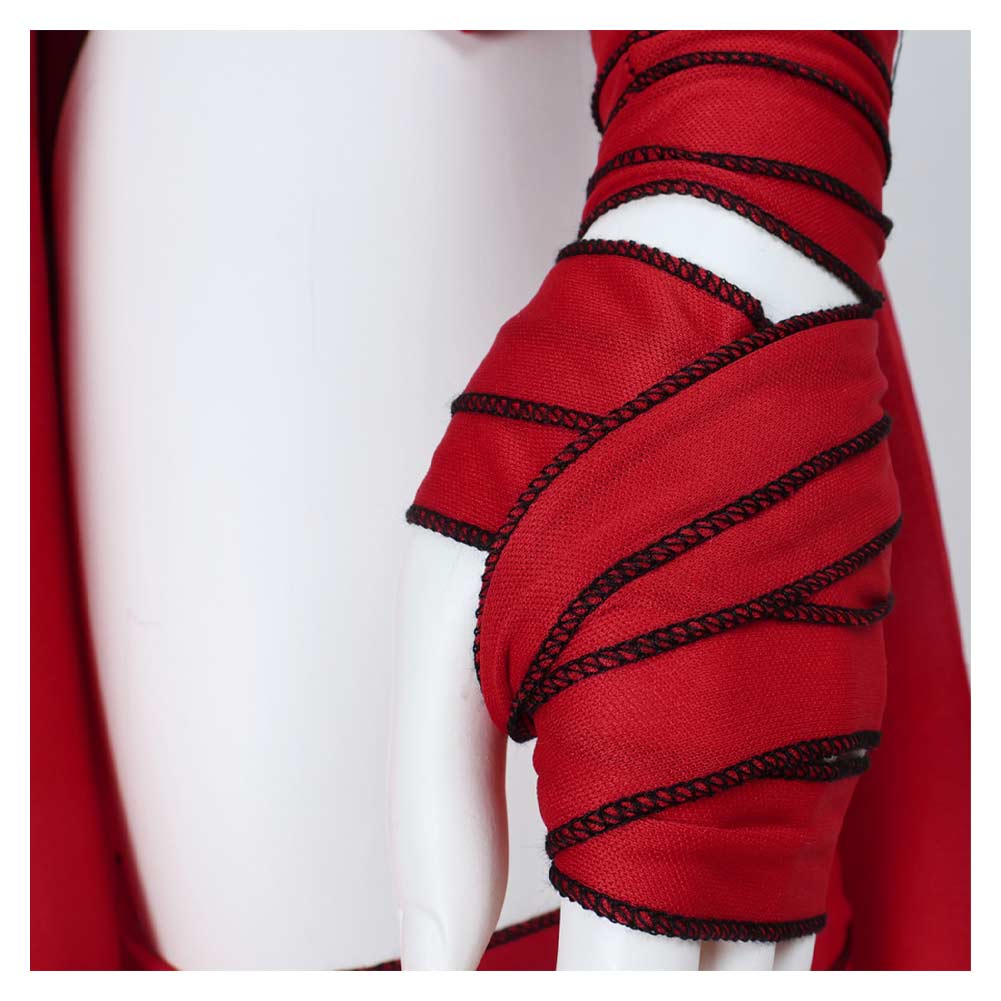 Nightsisters Red Cosplay Costume Jumpsuit Set – Women’s Halloween Outfit