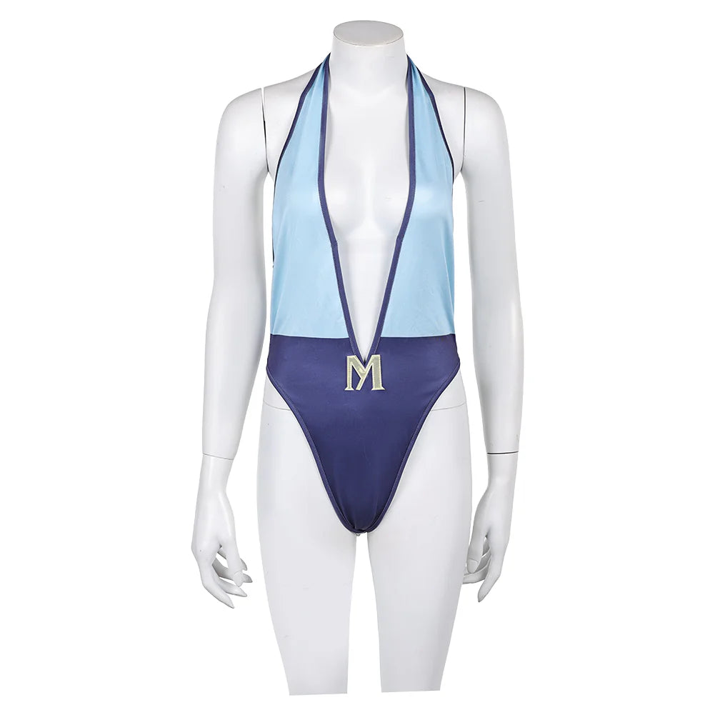 Street Fighter Manon Cosplay Costume Swimsuit – Women’s Halloween Outfit