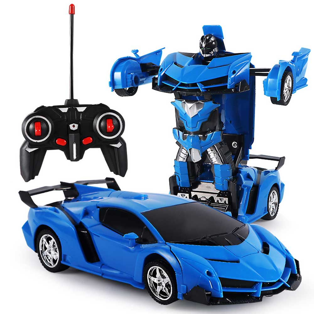 Remote Control Car That Transforms into Robot Toy for Kids