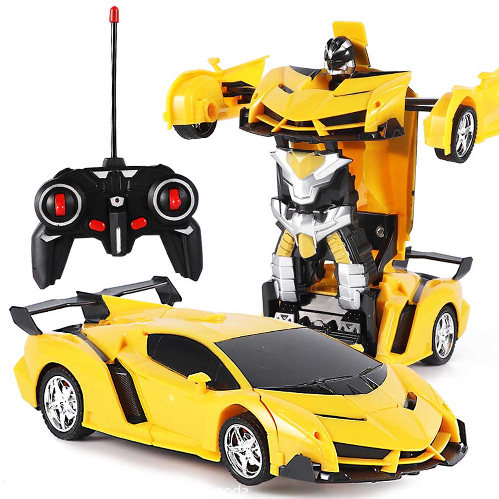 Remote Control Car That Transforms into Robot Toy for Kids