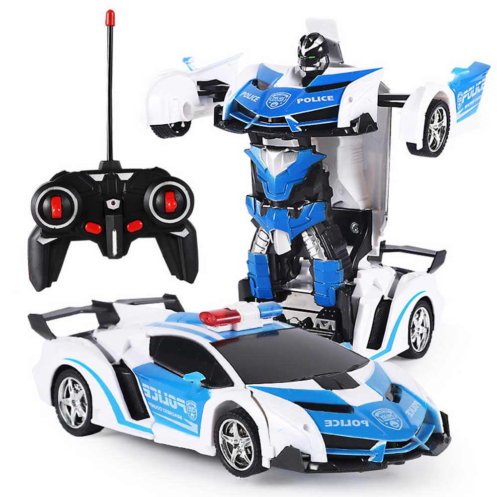 Remote Control Car That Transforms into Robot Toy for Kids