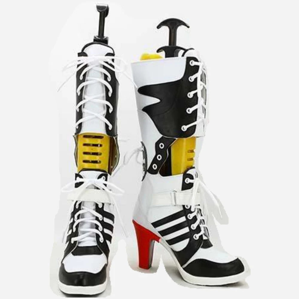 Harley Quinn The Suicide Squad Cosplay Boots Shoes